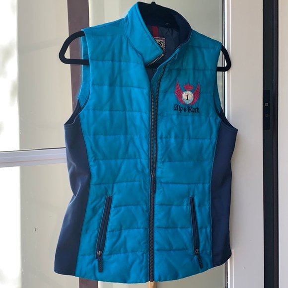 Alp N Rock Jackets & Blazers - Alp N Rock Cobalt Blue and Navy Vest